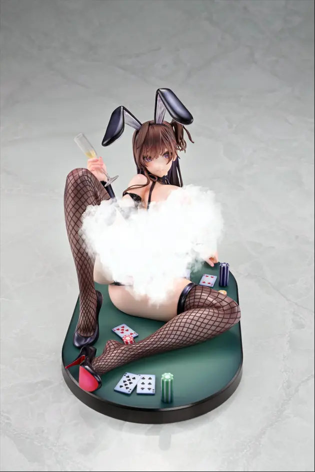 Pink Cat - Casino Bunny (Licensed) Statue 