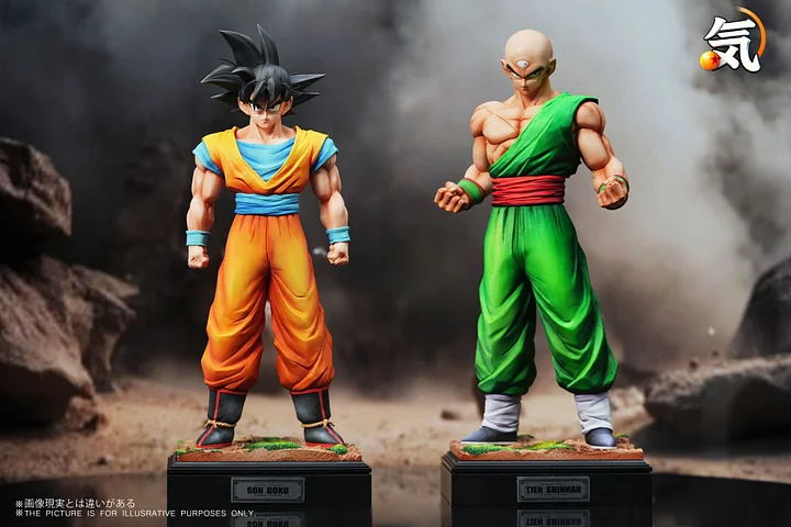 KI Studio - Dragon Ball Son Goku X Tien Shinhan  Statue 