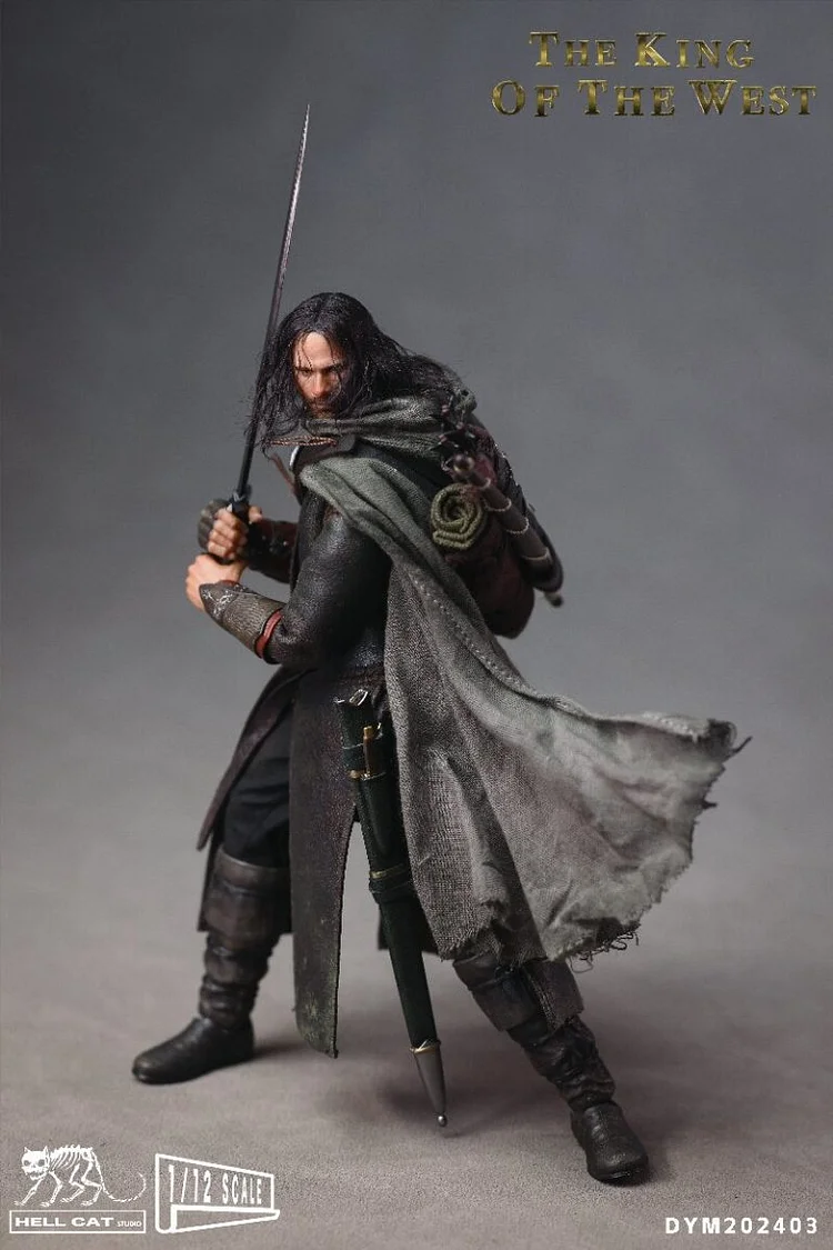 Original Lord of the Rings Aragorn DYM202403 1/12 Action Figure Statue(GK) )-Hell Cat Pre-sale