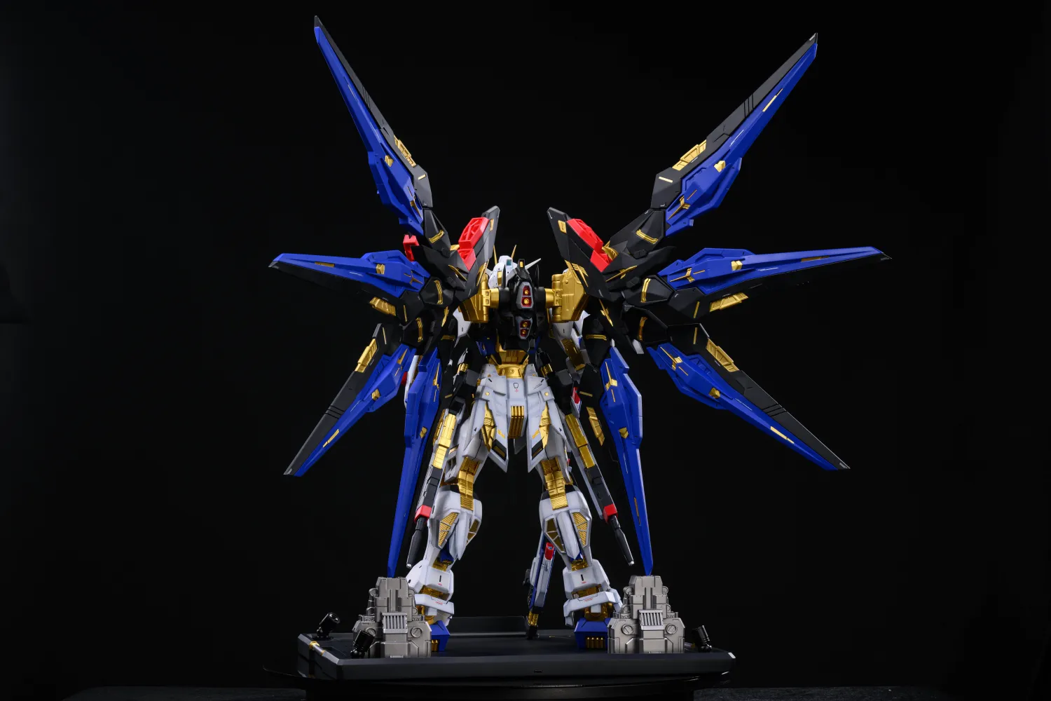 Mobile Suit Gundam Blue Battle Mecha Dual-Form Super Limited Edition Lighting Three-Dimensional Scene Statue(GK) -Mecha era Studio-KWII-GK