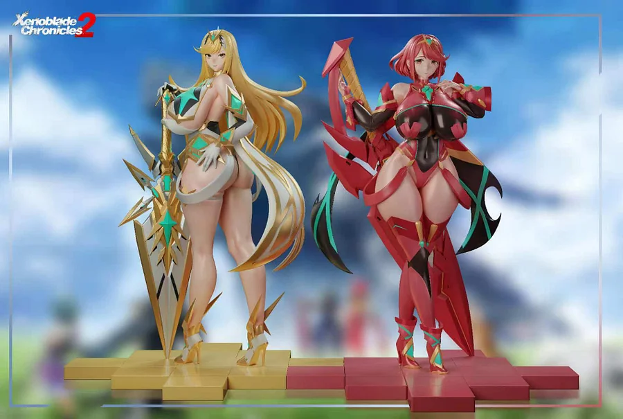 BGA Studio - Xenoblade 2 Mythra & Pyra 1/6 Statue(GK)