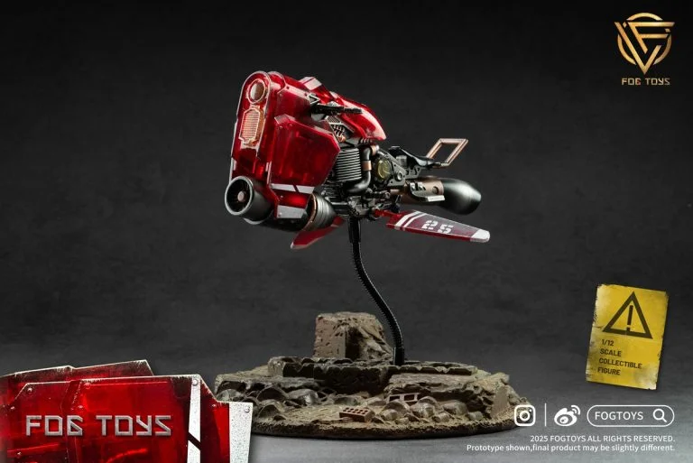 Moveable Vehicle Falcon Translucent VER. 01FT (Licensed) 1/12 Action Figure - FOGTOYS 