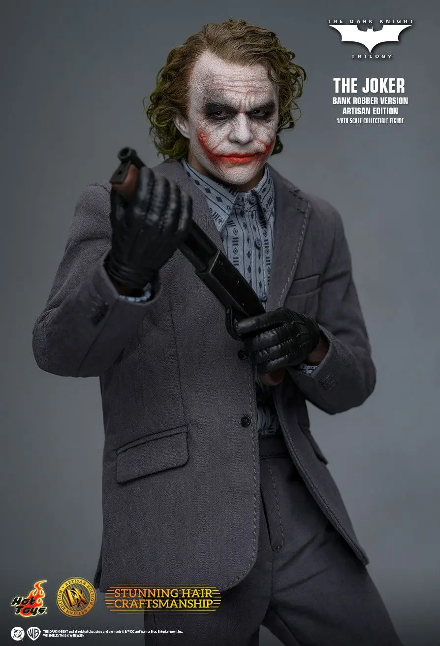 Hottoys - The Dark Knight Trilogy The Joker (Bank Robber Version) 1/6th scale Collectible Figure DX50 (Licensed)Action Figure