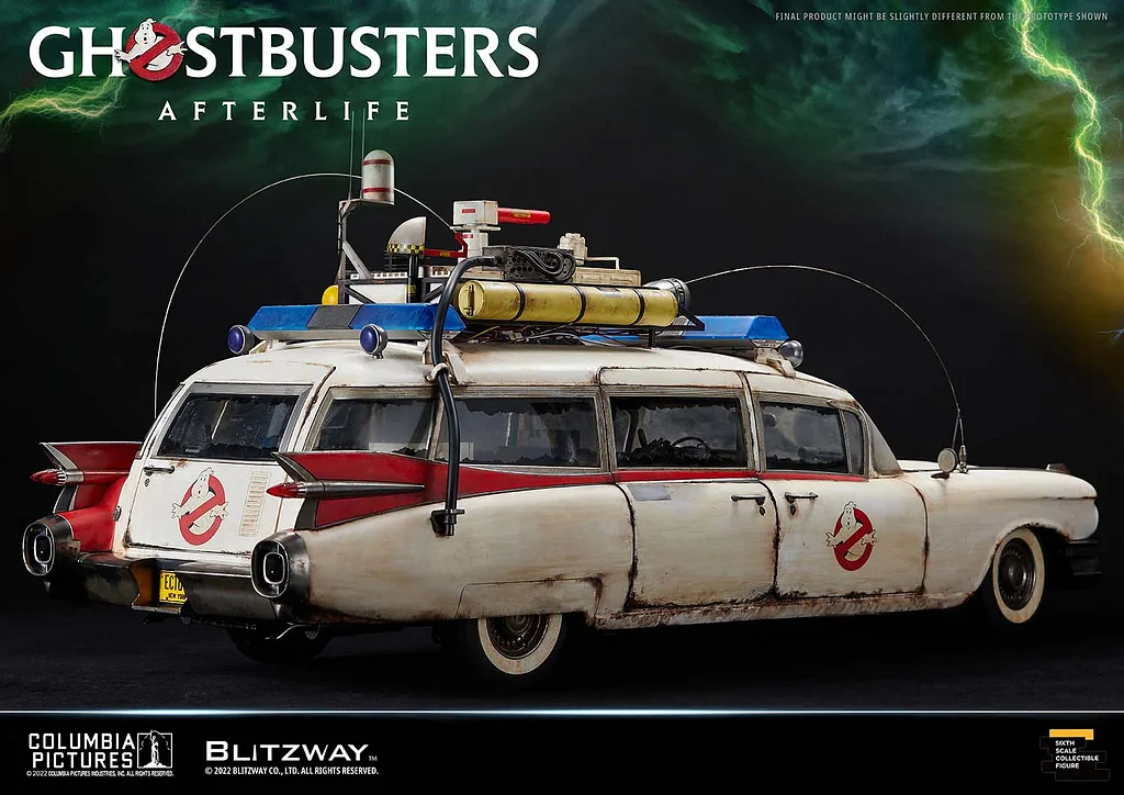 Blitzway- Ghostbusters – ECTO-1 -BW-UMS 11901-Accessories Statue 