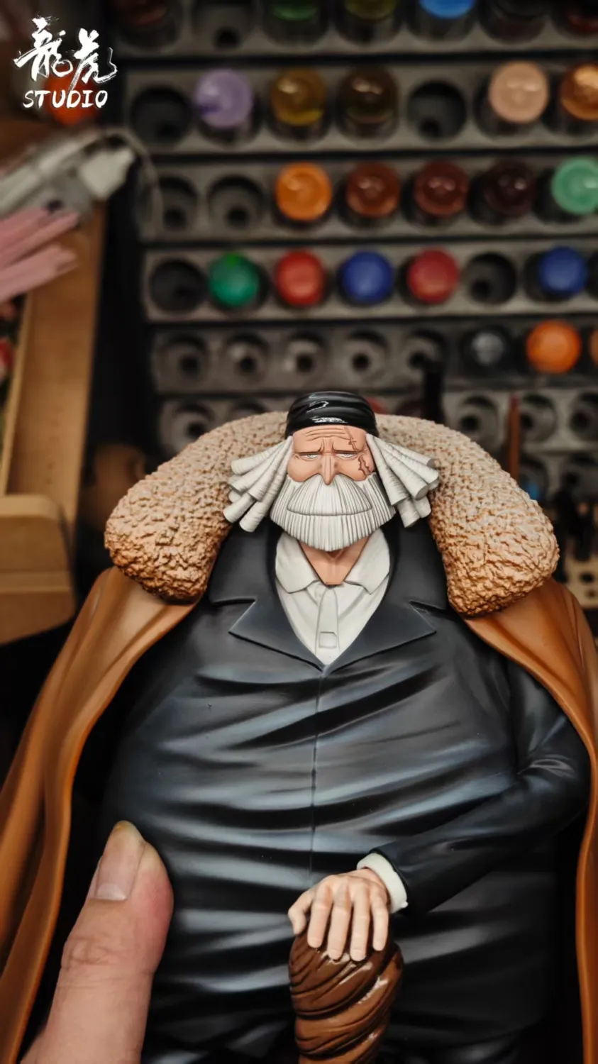 Long Hu Studio - One Piece Five Elders X Imu Statue 