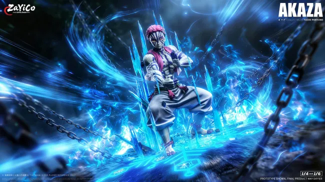 Zayico Studio - Akaza Demon Slayer Statue 