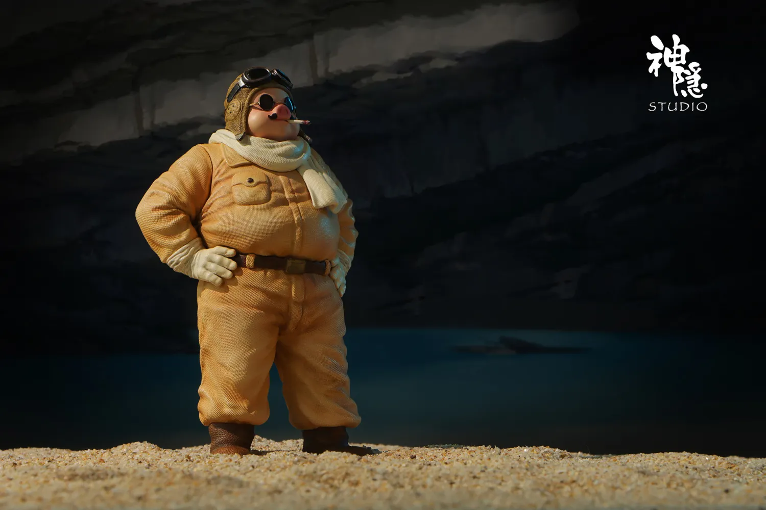 ShenYin Studio - Hikoutei Jidai Porco Rosso Statue(GK) 