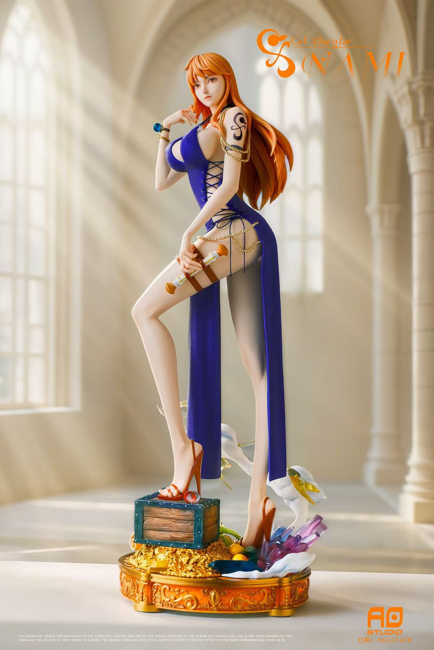 One Piece Nami 1/4 & 1/6 Statue(GK) (Adult 18+)-AO Studio