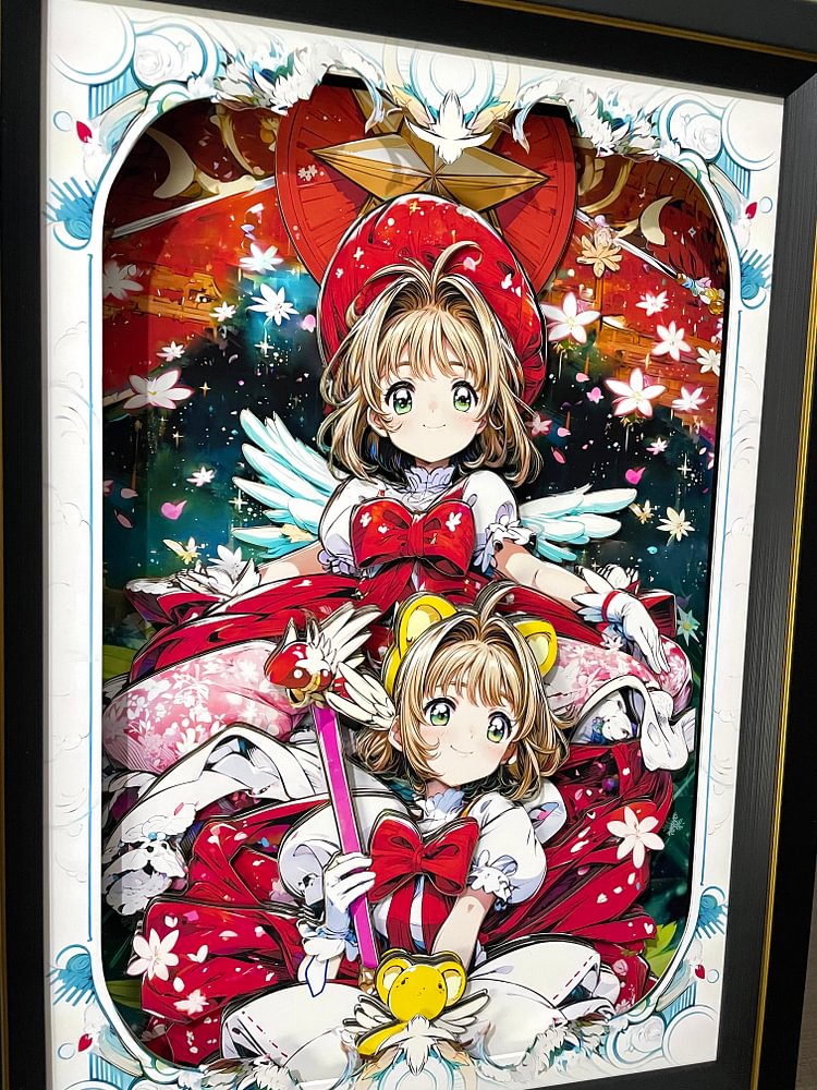  Card Captor - Decorative Painting of Sakura Scene Painting，Mystical Art Studio-KWII-GK