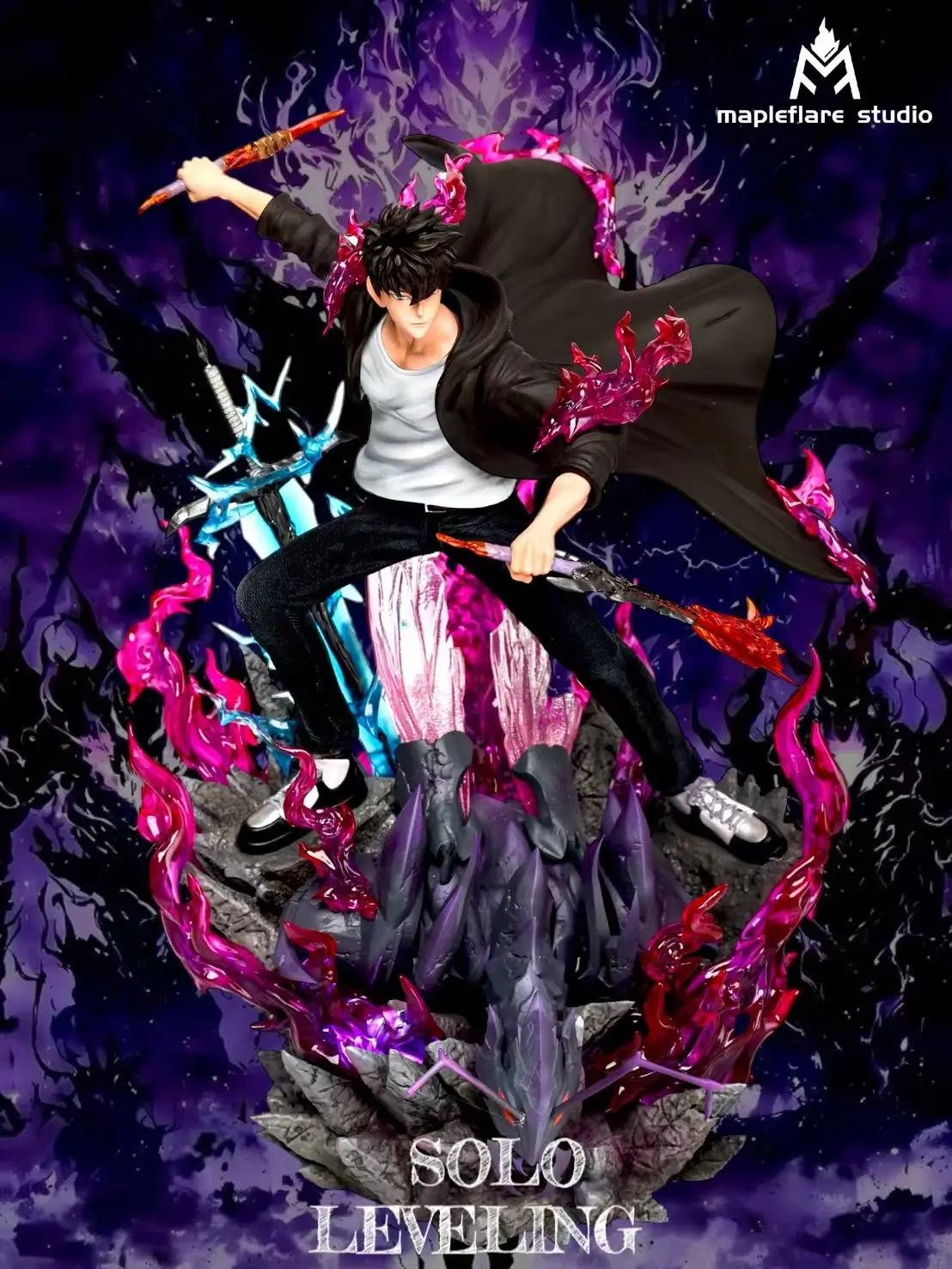 Mapleflare Studio - Solo Leveling Sung Jin Woo & Cha Hae In Statue(GK)