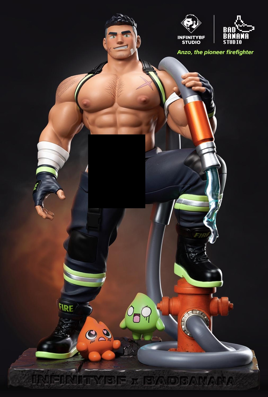 The Pioneer Firefighter Anzo Statue (GK)(Adult 18+) -INFINITYBF Studio & Bad Banana Studio