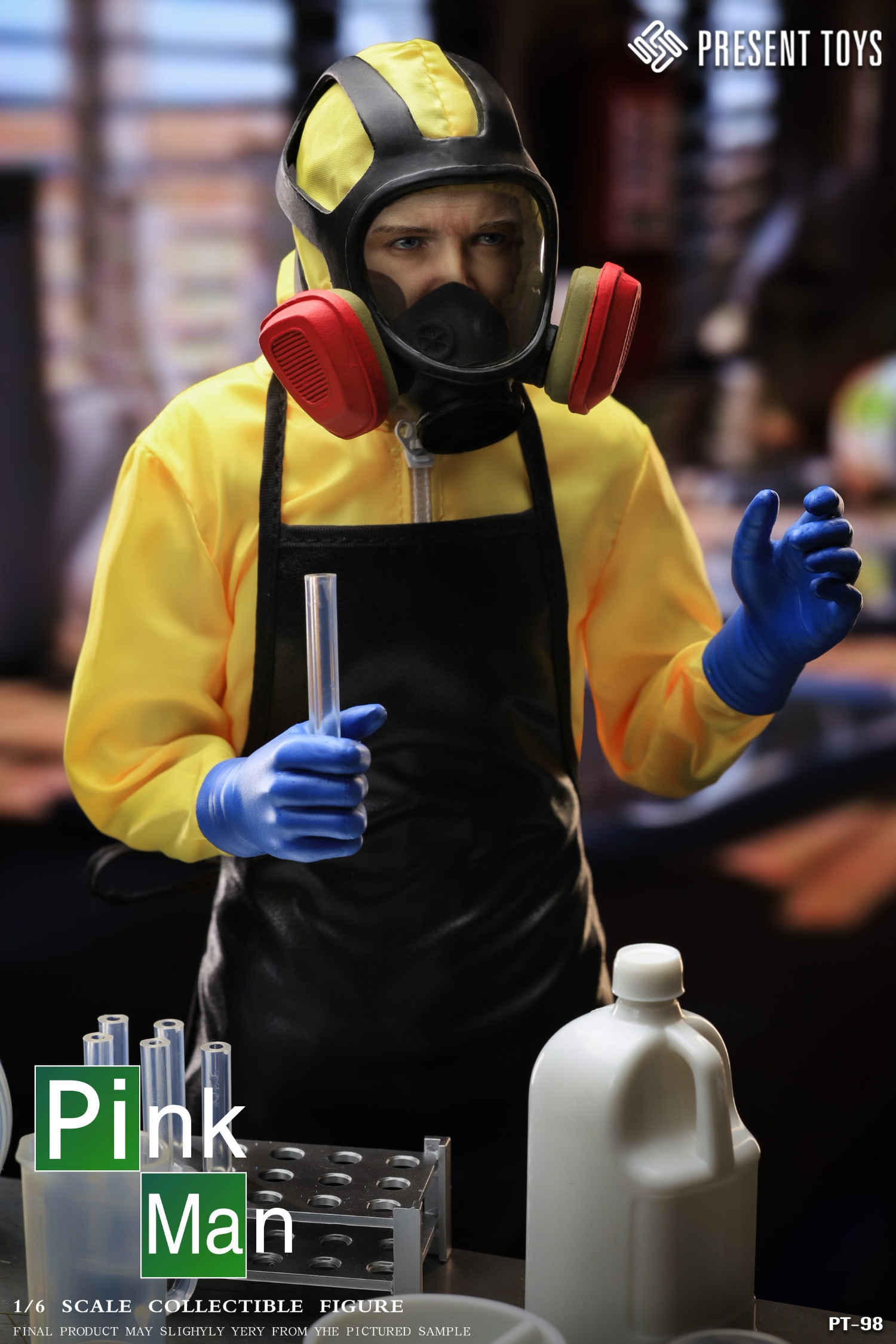 Breaking Bad 1/6 collectible toy Toxic White & Pink Man & Toy Scenario Accessories PT-SP97 PT-SP98 PT-SP99 Statue (GK) -PRESENTTOYS-KWII-GK