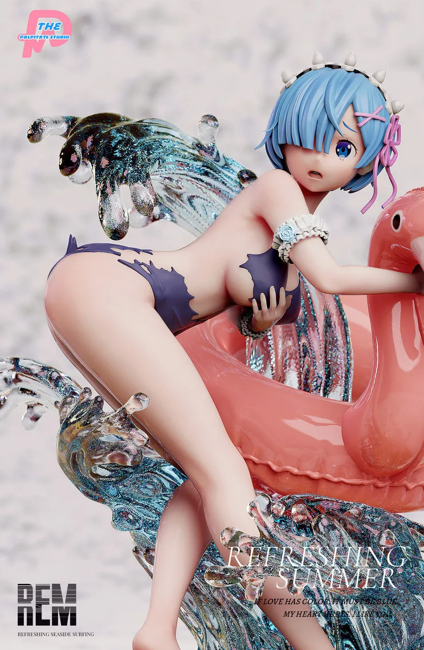  Swimsuit Rem 1/6 Statue(GK)-The Palpitate Studio 