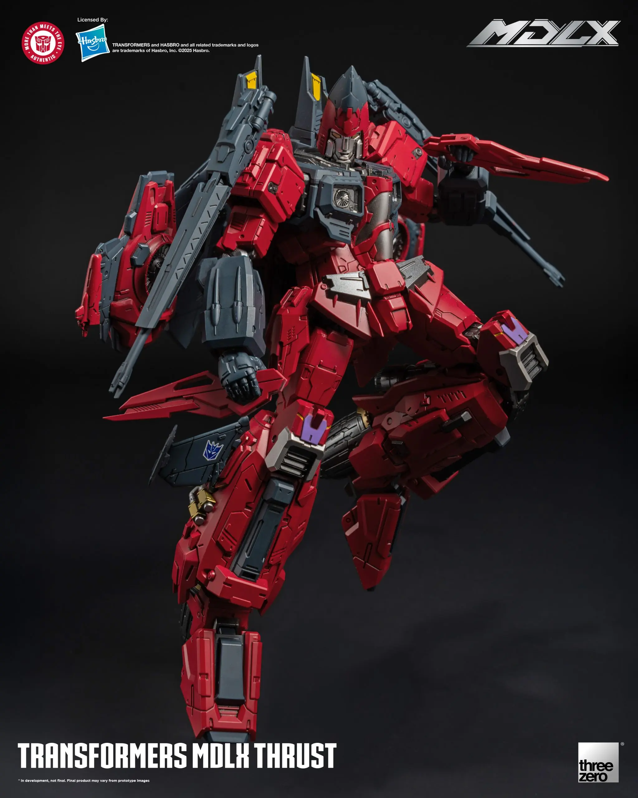 Threezero - Transformers MDLX Thrust 3Z08890W0 (Licensed)Statue