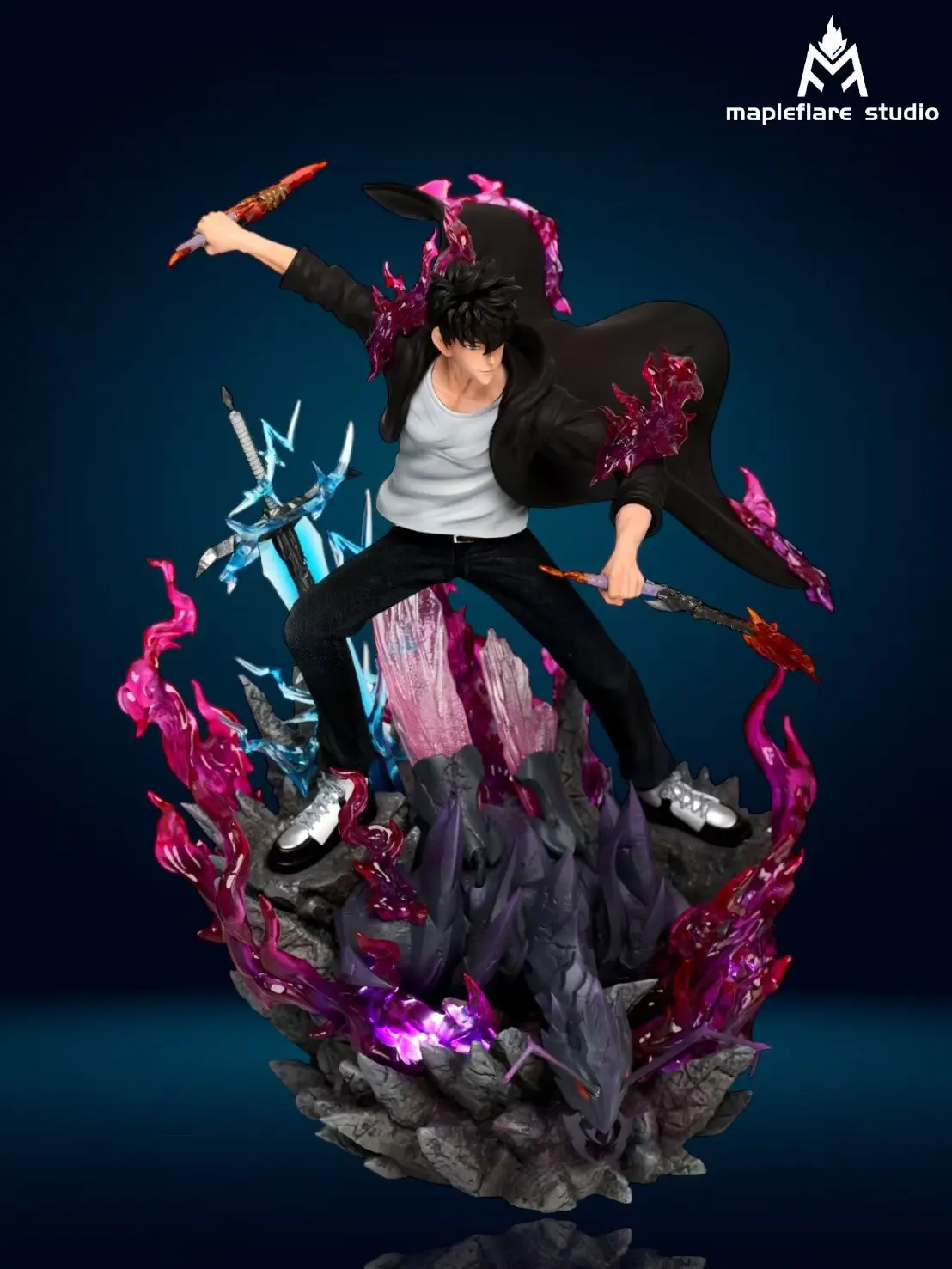 Mapleflare Studio - Solo Leveling Sung Jin Woo & Cha Hae In Statue(GK)