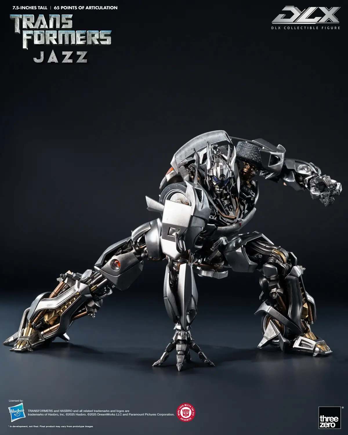 Threezero - Transformers DLX Jazz 3Z09000W0 3Z10460W0 (Licensed) Statue(GK)