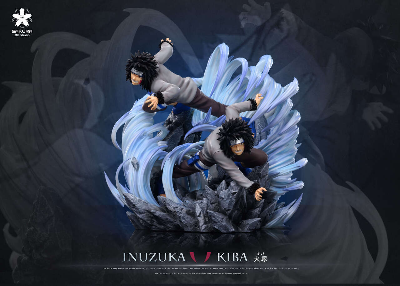 Naruto Light Statue Resonance Series 13th Series Inuzuka Kibaa Statue(GK)-SAKURA Studio