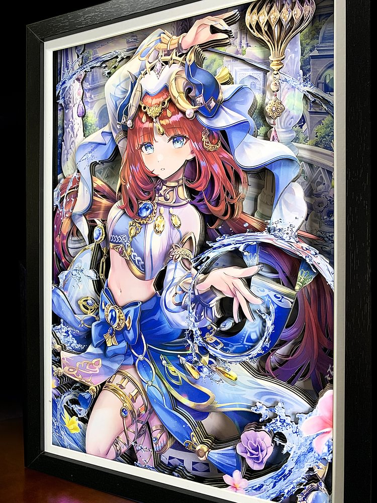  Genshin Impact- Decorative Painting of Nilou Scene，IN-STOCK ， Mystical Art Studio --KWII-GK