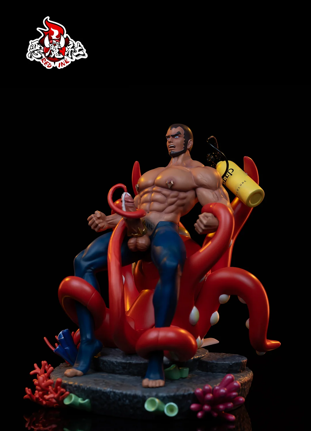 Pokémon Matt and Octillery 1/6 statue GK (Adult 18+), Devil Studio, pre-sale