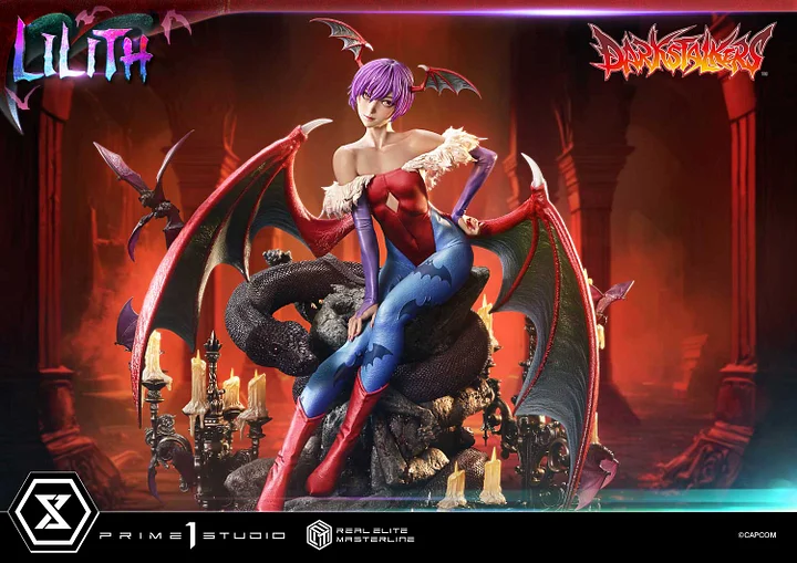 Real Elite Masterline Darkstalkers Lilith REMDKS-02 REMDKS-02S (Licensed) Action Figure Statue(GK) - Prime 1 Studio-KWII-GK