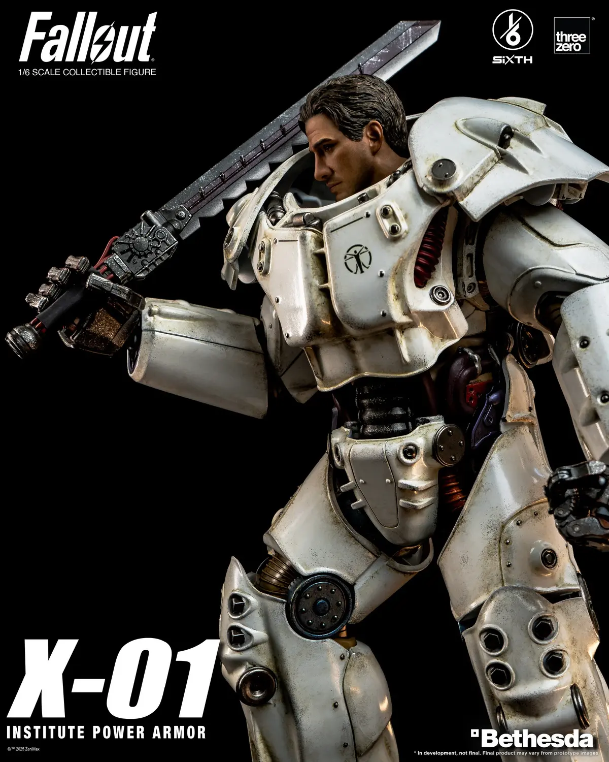 Threezero - Fallout 1/6 X-01 Institute Power Armor 3Z10030W0 (Licensed)Statue(GK) 
