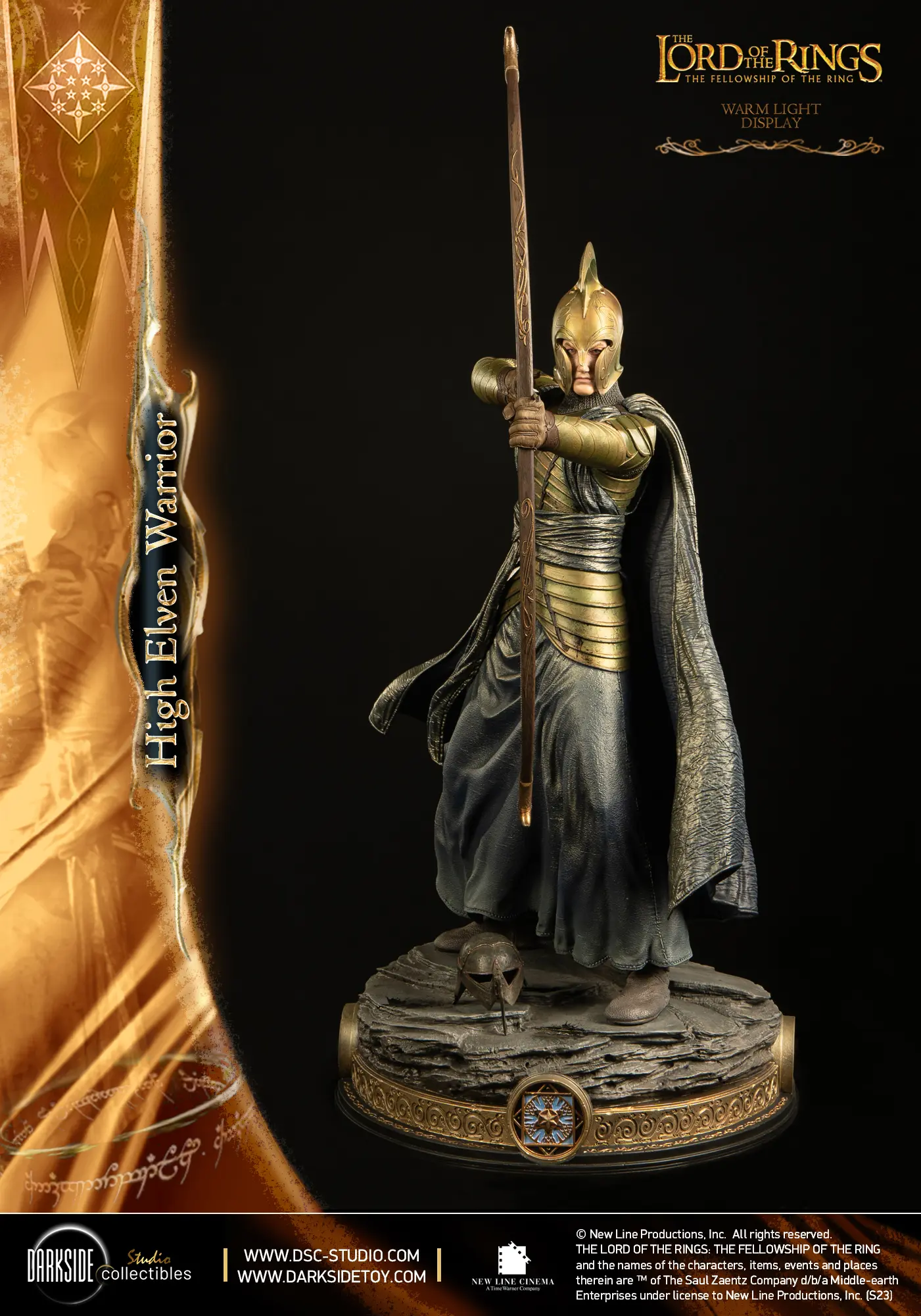 Darkside Collectibles Studio - High Elven Warrior John Howe Signature Edition (Licensed)Statue(GK)