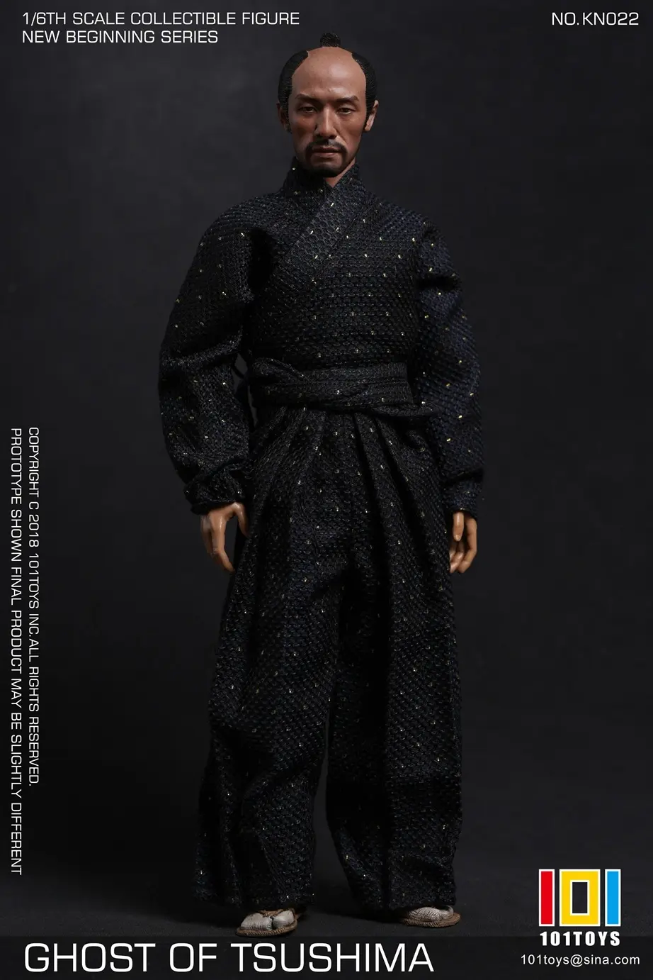101toys - 1/6 NO KN023 NEW BEGINNER SERIES GHOST OF TSUSHIMA SAMURAI TRIO SET (Licensed) Statue(GK)