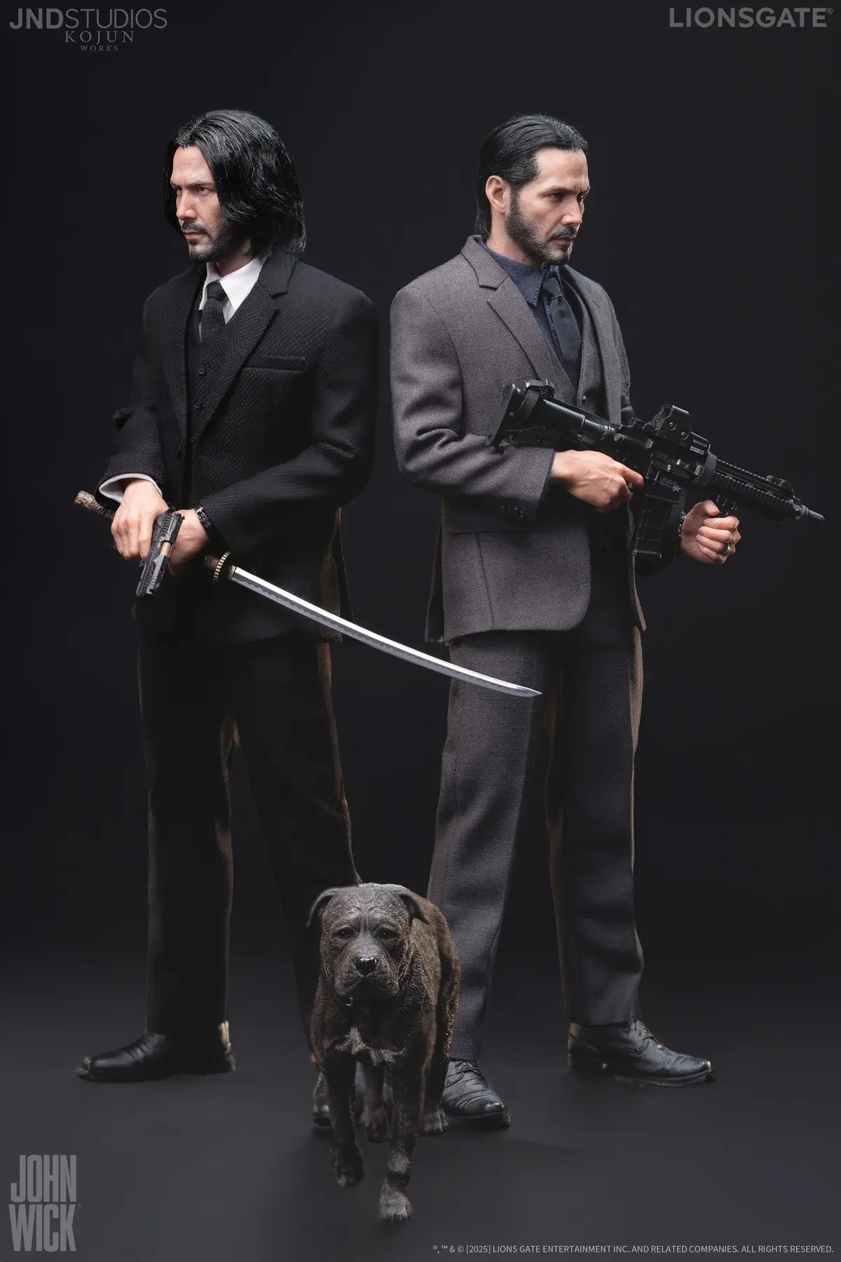 JND Studio - John Wick 1&4 1/6 scale Action Figure KJW-005A KJW-005C (Licensed) 
