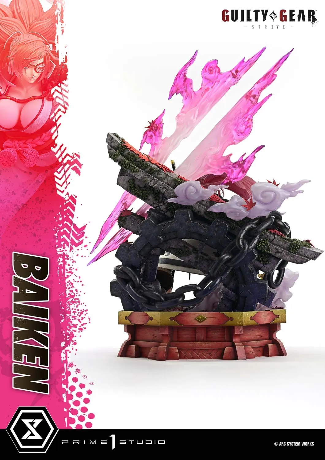 Prime 1 Studio - Ultimate Premium Masterline GUILTY GEAR -STRIVE- BAIKEN UPMGG-04 UPMGG-04S (Licensed) Action Figure 