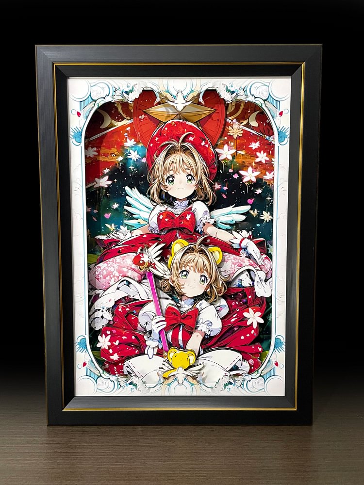  Card Captor - Decorative Painting of Sakura Scene Painting，Mystical Art Studio-KWII-GK
