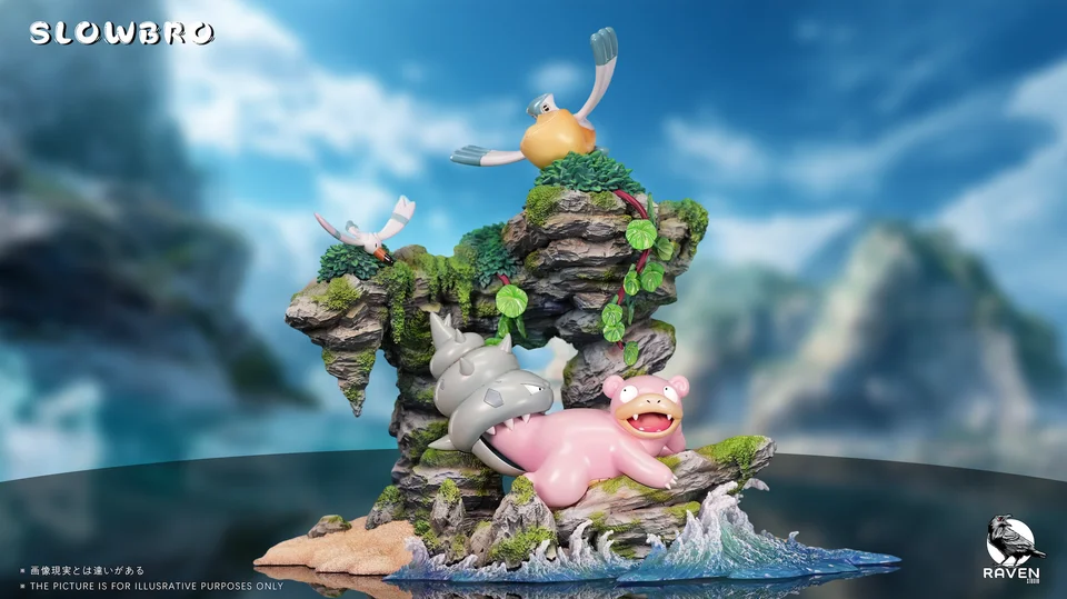 Raven Studio - Pokemon -Slowpoke 2.0 1/6 Statue(GK)