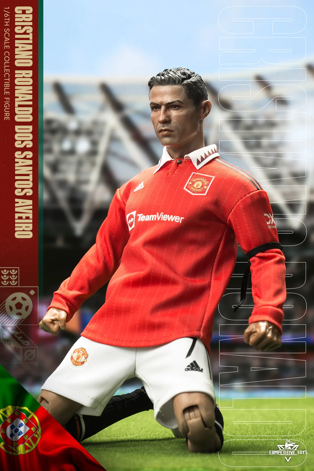 In-stock Competitive Toys Com002 1/6 Action Figure 2022 World Cup  Cristiano Ronaldo