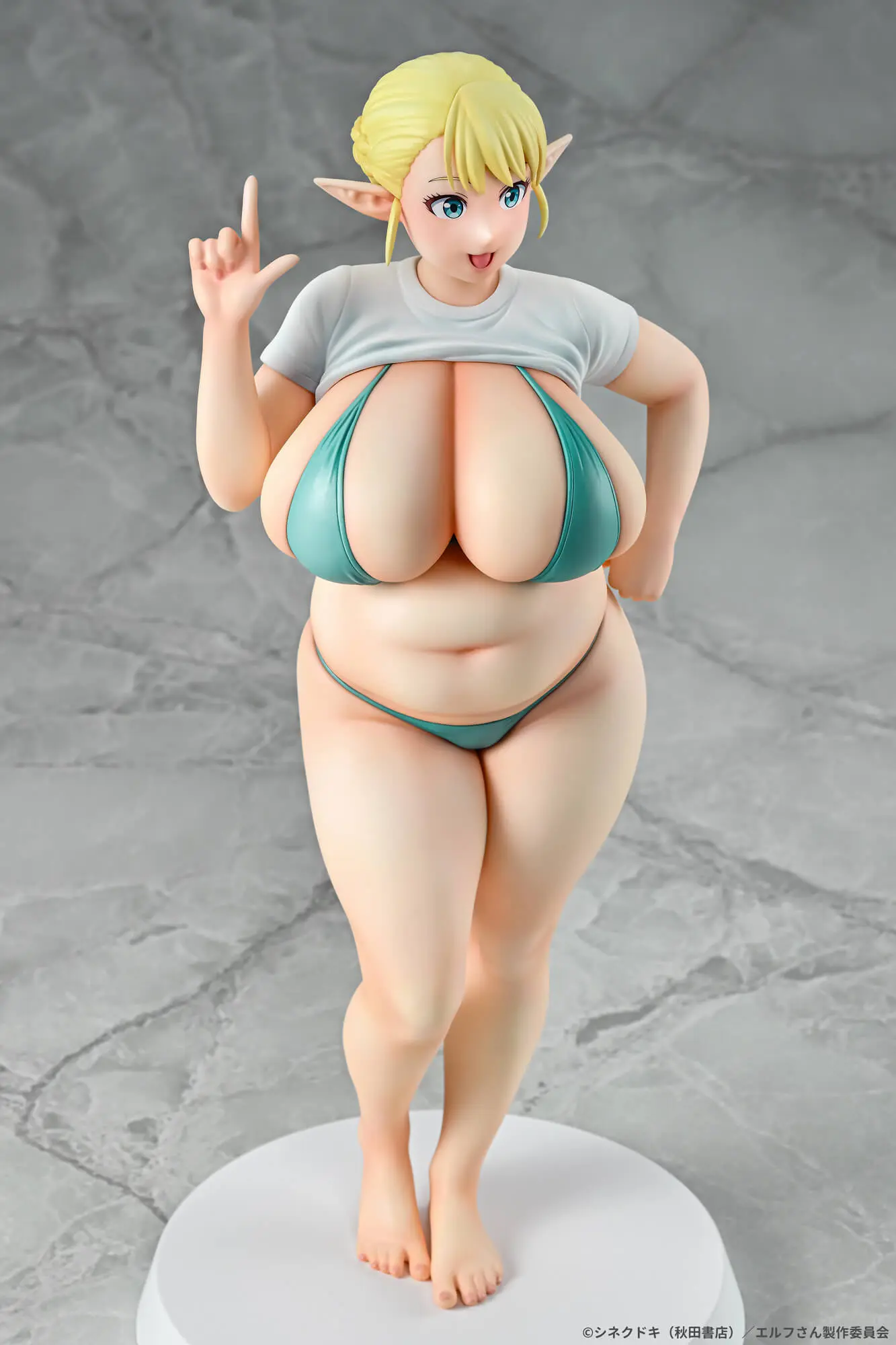 Q-six - Elf-san wa Yaserarenai. Erufu 1/7 Complete Figure (Licensed)Statue(GK)(Adult18+)