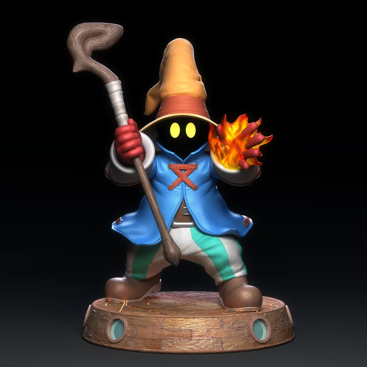 Solar Studio - Final Fantasy Vivi FF9 & Black Waltz 3 FF9 Statue(GK)