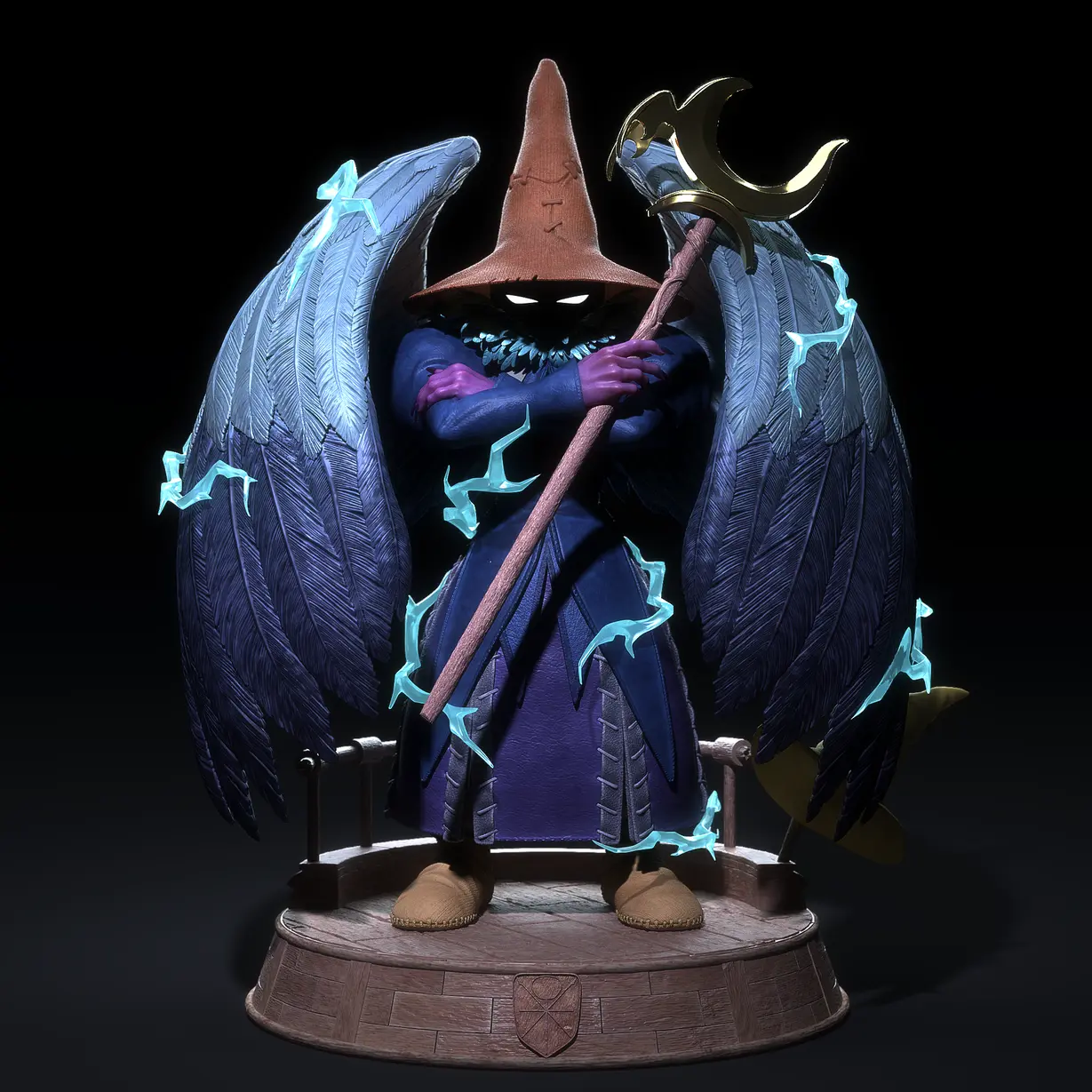 Solar Studio - Final Fantasy Vivi FF9 & Black Waltz 3 FF9 Statue(GK)