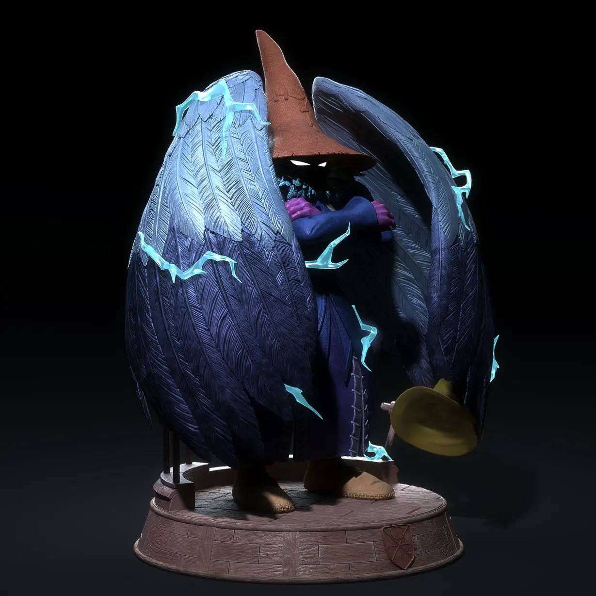 Solar Studio - Final Fantasy Vivi FF9 & Black Waltz 3 FF9 Statue(GK)