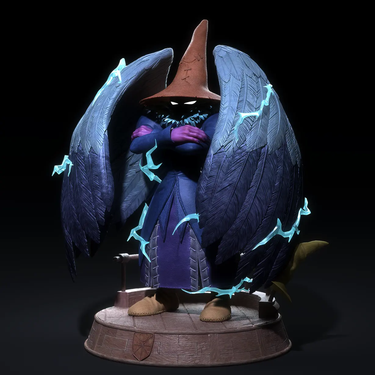 Solar Studio - Final Fantasy Vivi FF9 & Black Waltz 3 FF9 Statue(GK)