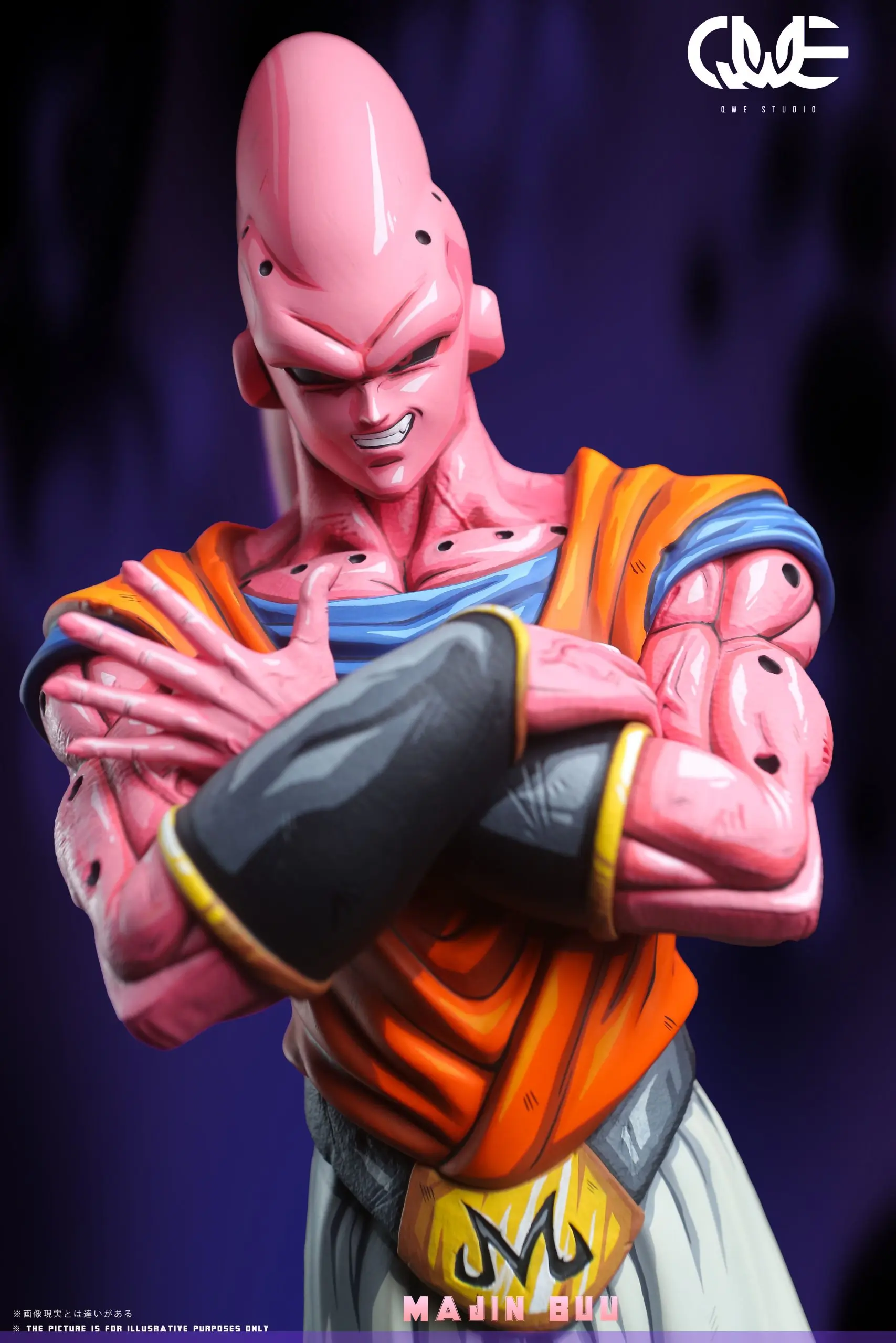 QWE Studio - Dragon Ball Buu who looks down on others #3 Gohan Buu Statue(GK)