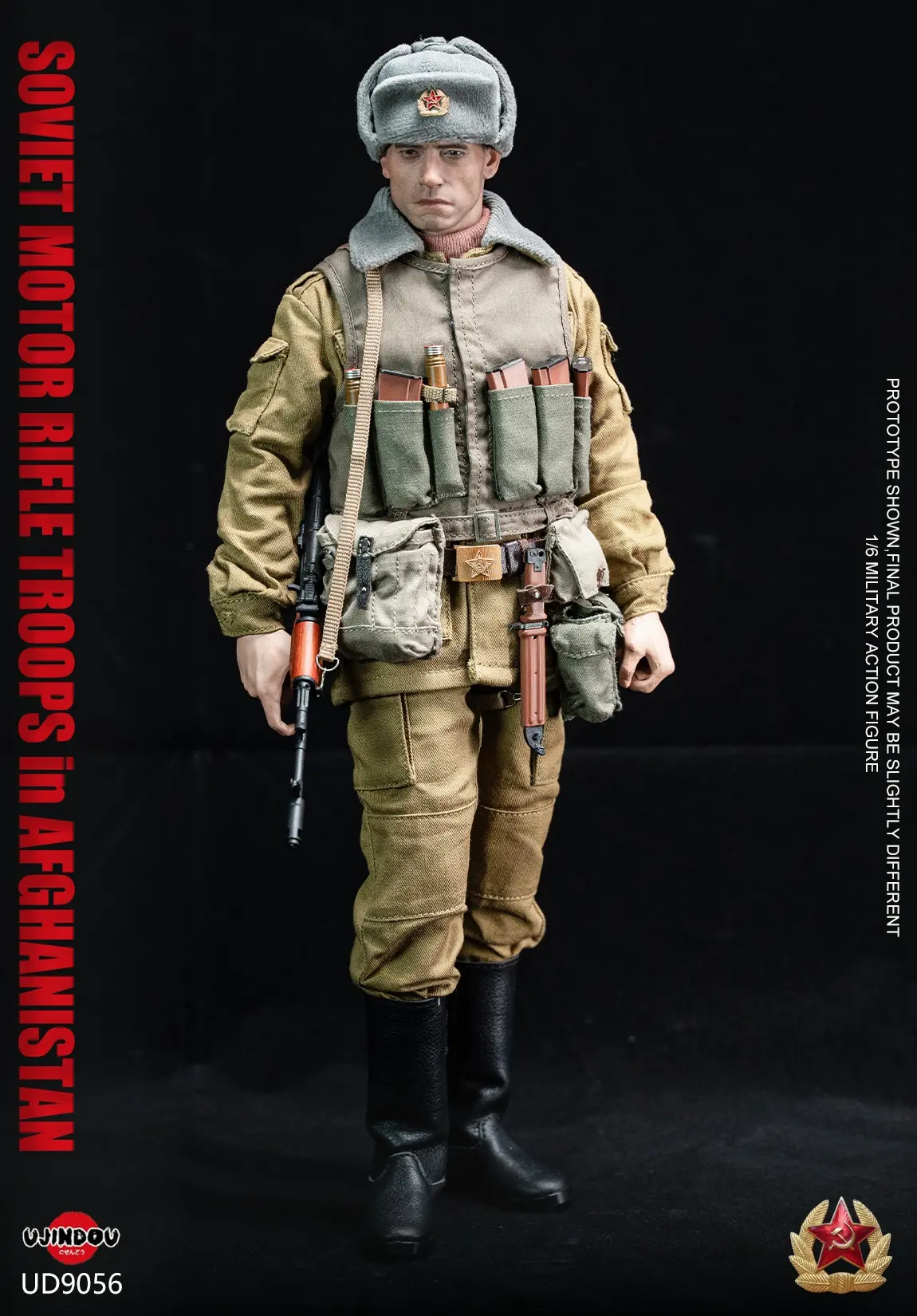 UJINDOU - UJINDOU 1/6 SOVIET MOTOR RIFLE TROOPS IN AFGHANISTAN NO UD9056 (Licensed) Statue(GK) 