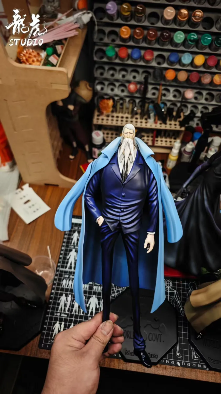 Long Hu Studio - One Piece Five Elders X Imu Statue 