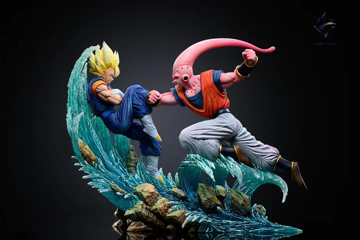 LoaDen Studio - DRAGON BALL - Vegetto vs Buu with LED 1/6 Statue(GK) 