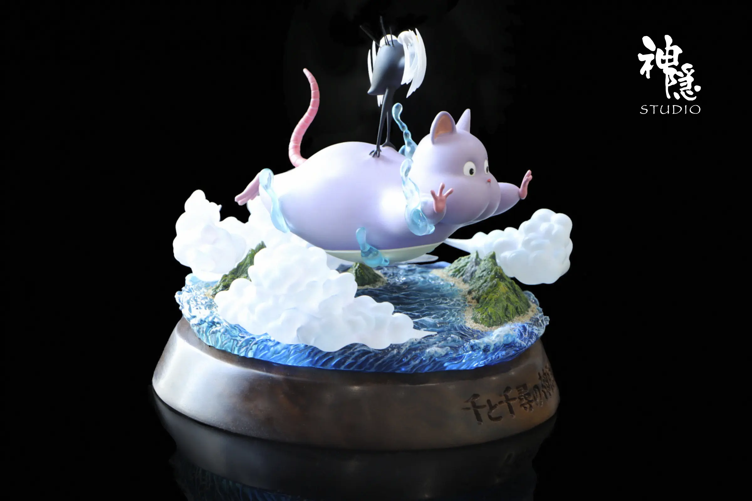 Shen Yin Studio - Spirited Away Spirited Away Encounter Series Totoro Floating Journey in the Clouds Statue(GK)