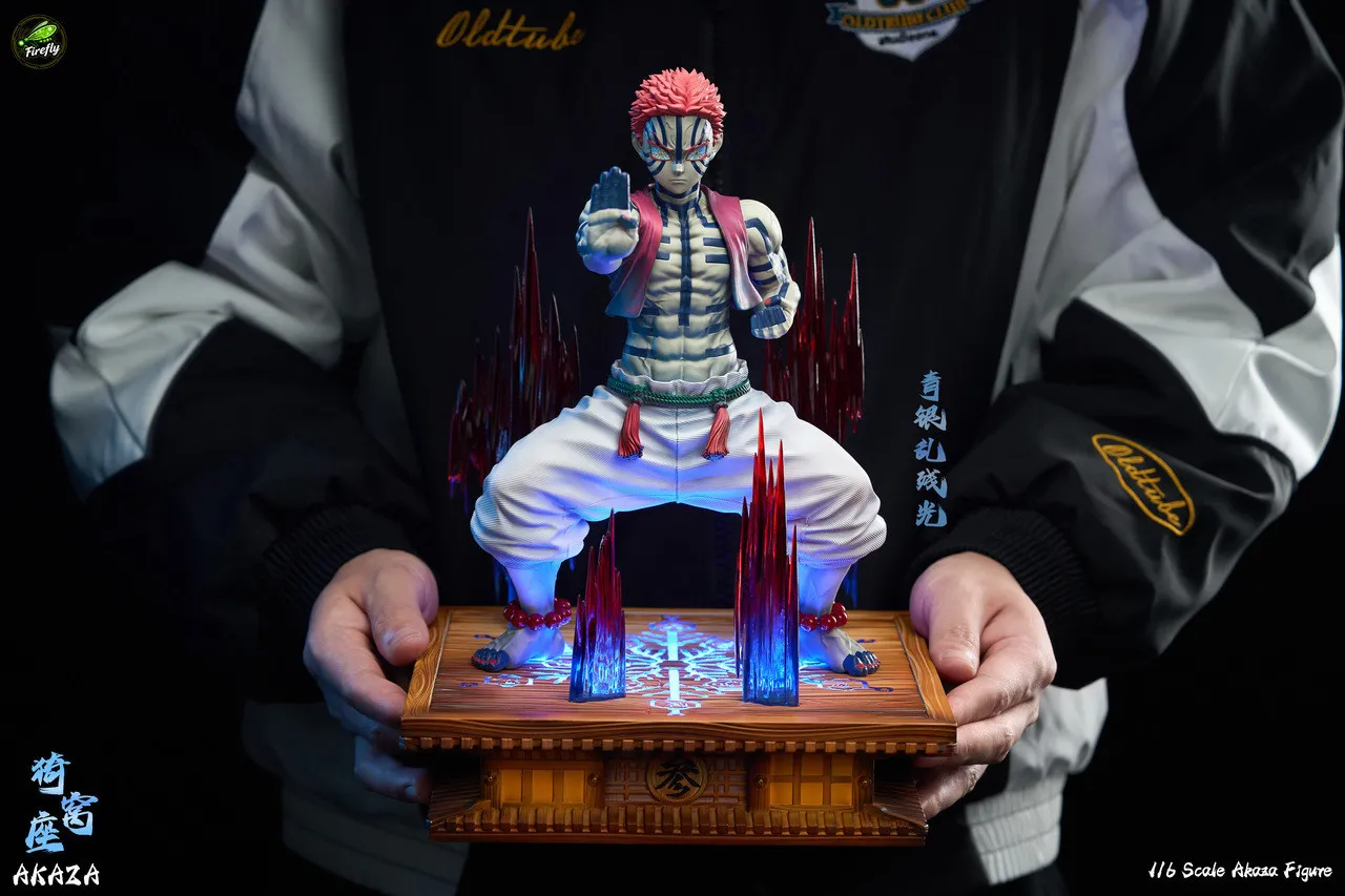 Firefly Studio - Akaza Destructive Death: Chaotic Afterglow Demon Slayer Statue 