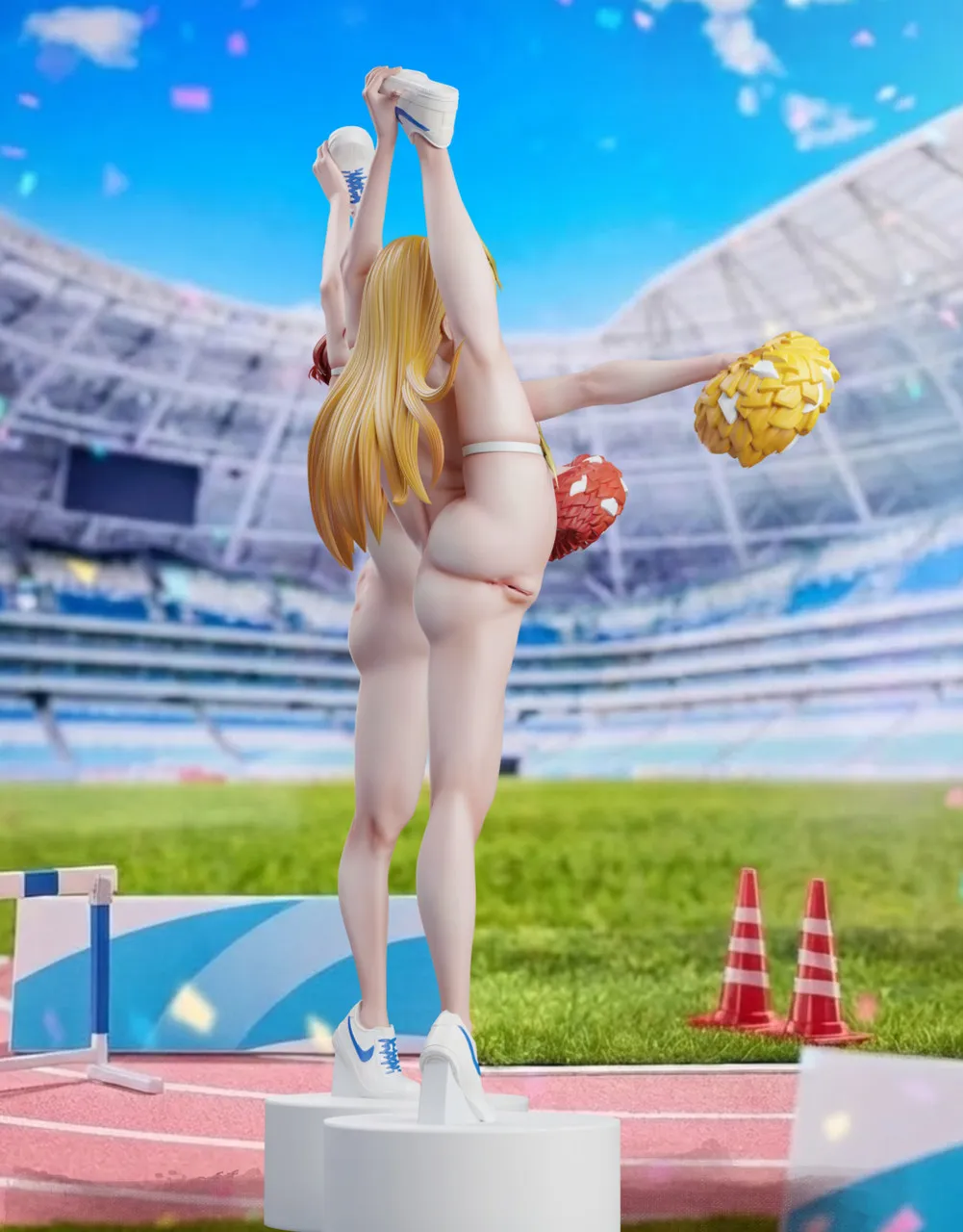 TG Studio - Pyra X Mythra Cheerleading Team Xenoblade 2 Statue 