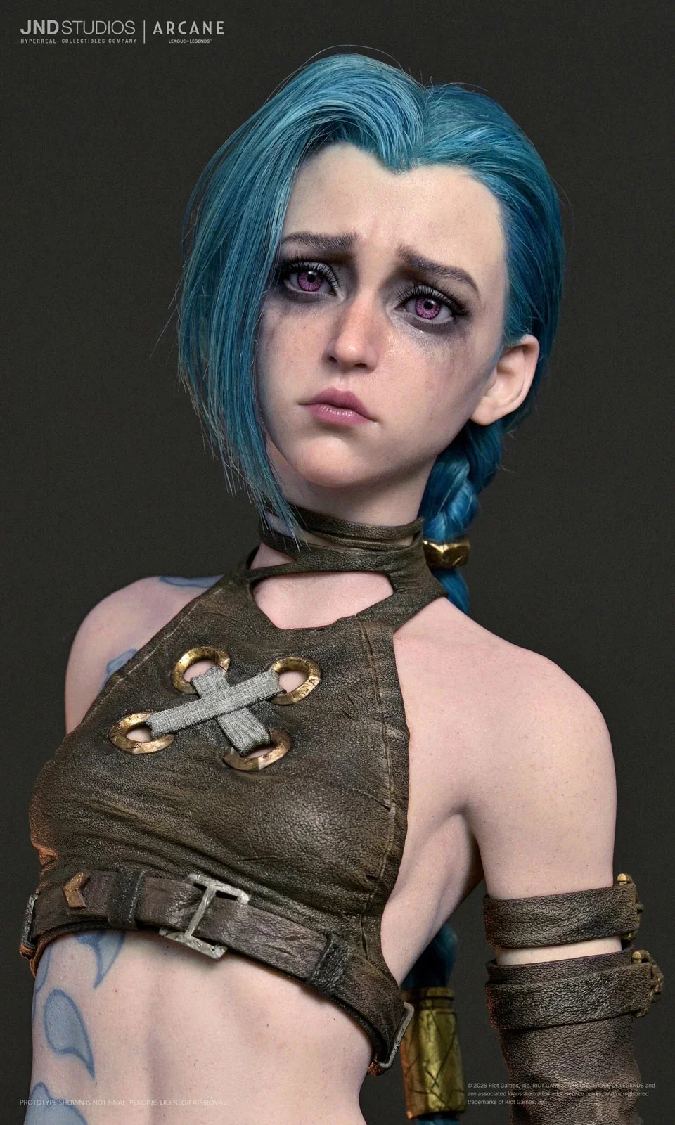 JND Studio - JINX of Arcane: League of Legends  Statue HMS-028 Licensed 