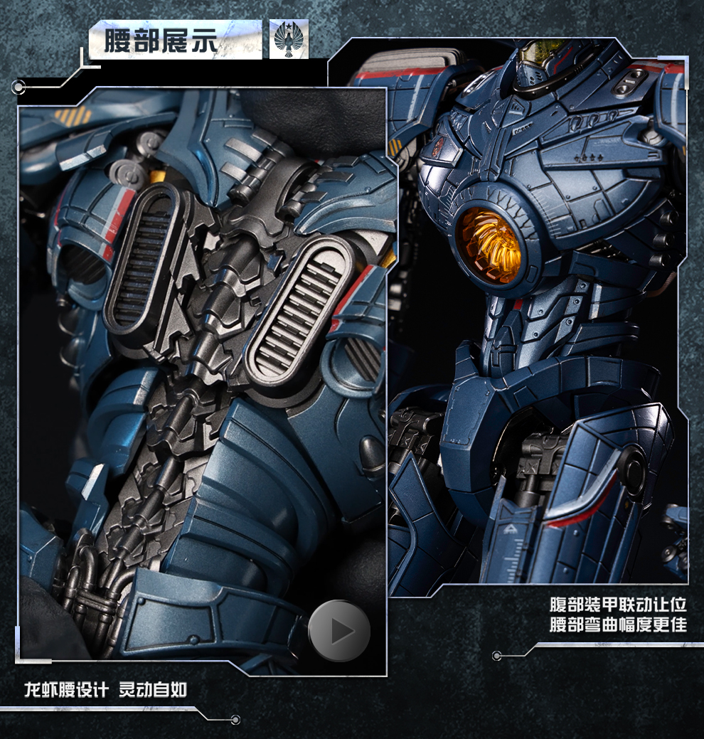 Resonance Pacific Rim Danger Wanderer Diecast Action Figure (Licensed) -GONG Studio