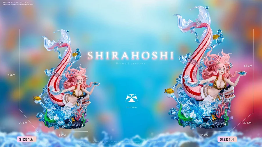 3X Studio - Other Series - Shirahoshi 1/6 & 1/4 Statue(GK) 