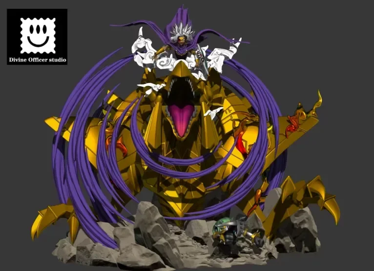 Divine Officer Studio - -Yu-Gi-Oh! - The Winged Dragon of Ra Statue(GK)