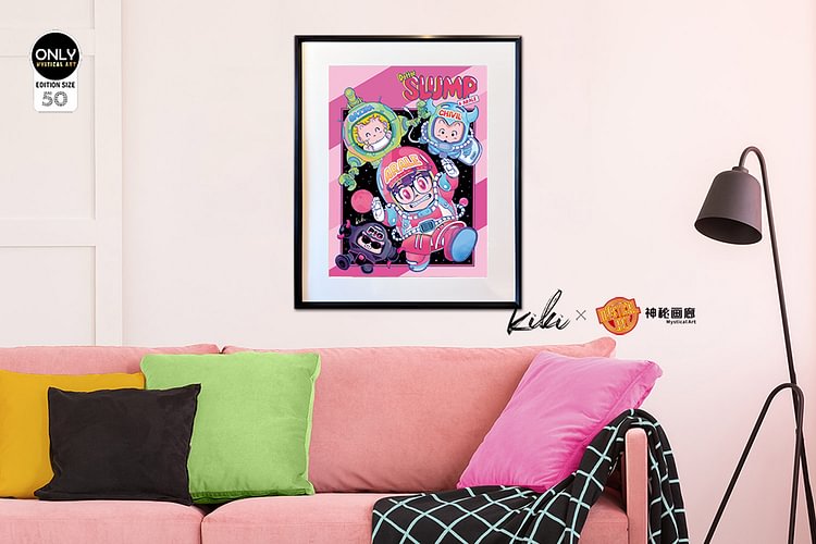 Mystical Art Studio - Decorative Painting of The Firmament Dr. Slump Scene (Adult 18+)-KWII-GK