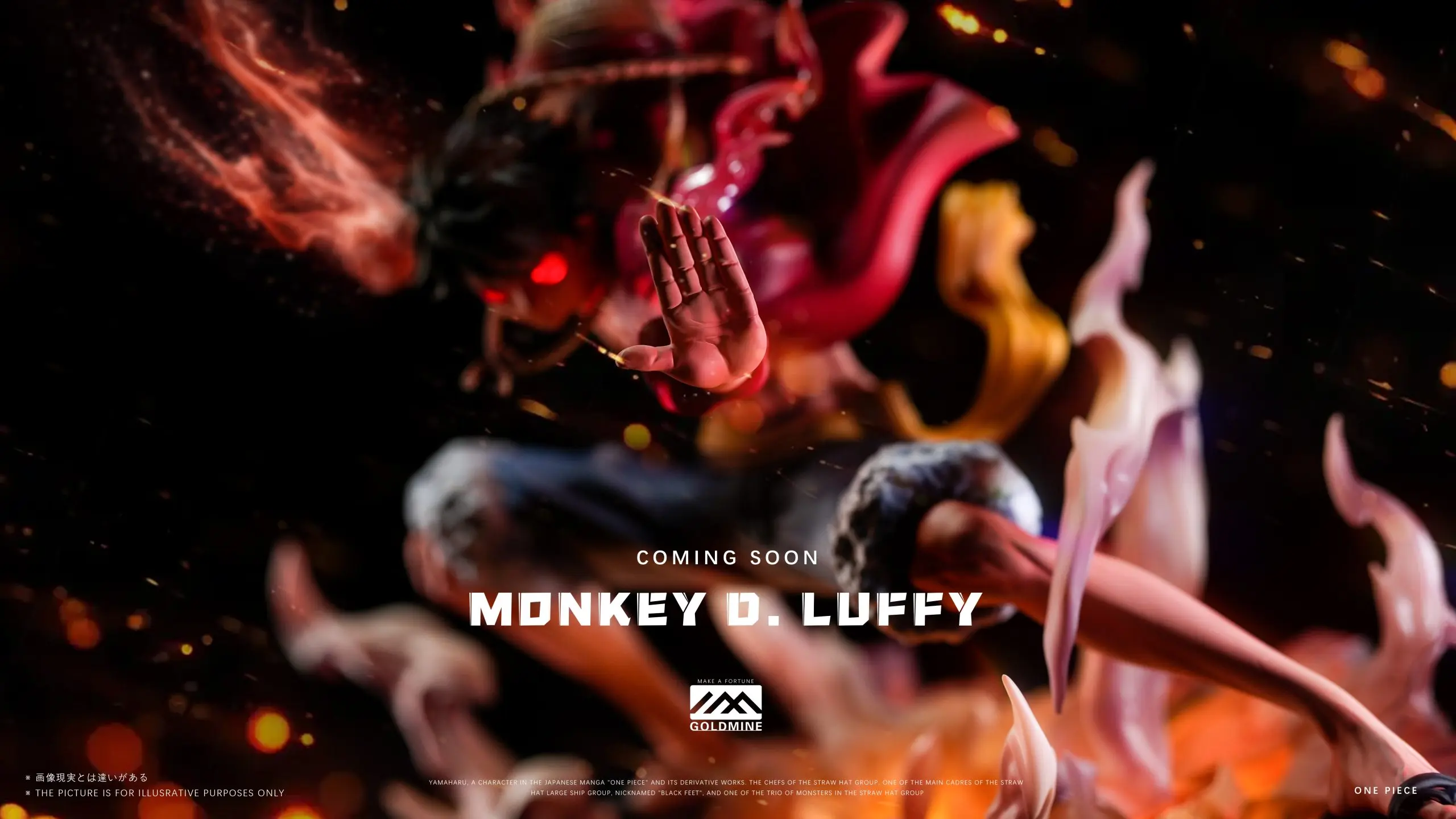 GOLDMINE Studio -One Piece Gear 2 Luffy   Statue (GK)(Licensed)